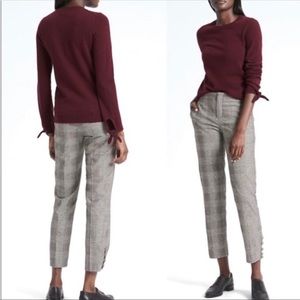 Banana Republic Bow Cuff Crew ‘filpucci’ Sweater